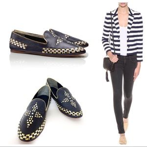 ***REDUCED***Tory Burch Marlow Bohemian Leather Loafer Flats